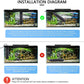 Submersible Aquarium Heater, 800W/1200W