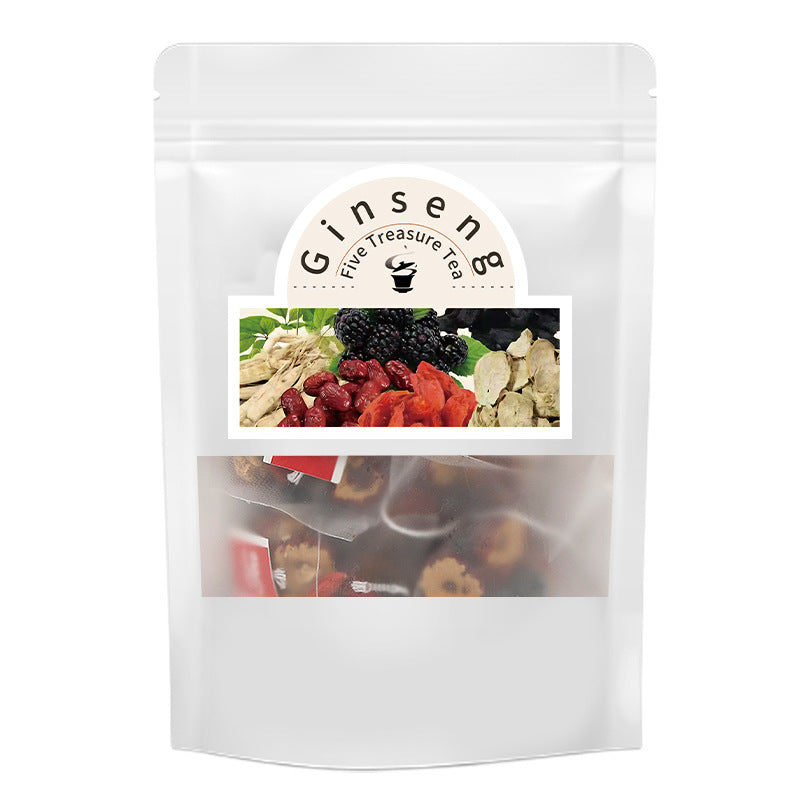 Ginseng Wubao Herbal Tea – Caffeine-Free Chinese Blend
