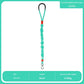 Dog Handmade Woven Leash Polyester Fiber Yellow