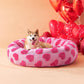 LE SURE Donut Dog Bed – 7 Sizes, 5 Patterns