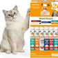Lickable Cat Treats Grain Free Taurine High Protein Puree Toppers 20 Tubes