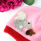 Squirrel Cashmere Hat - Newborn