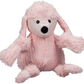 Diva Pink Poodle Knottie® Plush Dog Toy