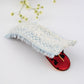 Amelia Lace and Linen Hair Clip