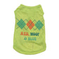 Hawaiian All-Poly Printed Bikini Macho Pet Vest