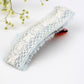 Amelia Lace and Linen Hair Clip
