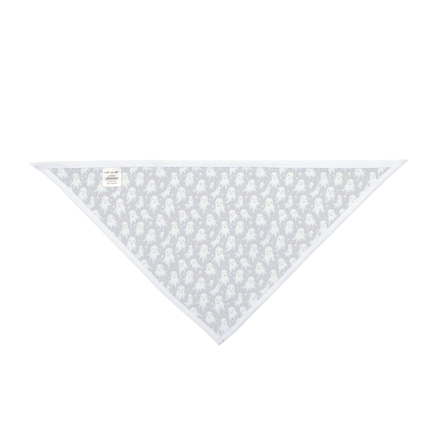 Midnight Mischief: A Thousand Friendly Ghosts Pattern - Pet Bandana Pet Zen