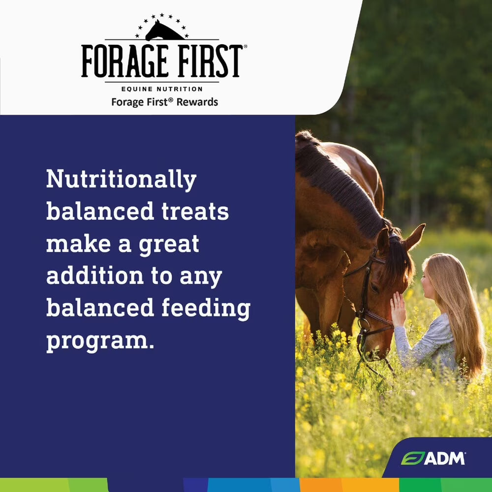 ADM Forage First Horse Rewards Apple Flavored Horse Treat 3lbs.