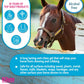 EQyss Crib-Guard Anti-Chewing Gel w/ Brush 16 oz. Aloe-Based Anti-Chew Horses
