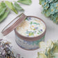 BY THE SEA Hydrangea Sea Salt Candle