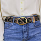 Sombra Rosa Embroidered Belt