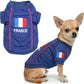 Parisian Pet Breathable Mesh Soccer Jersey for Dogs, XS–5XL
