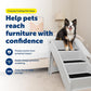 Dog Stairs for Bed Foldable Pet Steps Non Slip Portable 20 25 Inch