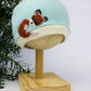 Sleeping Fox Cashmere Hat - Newborn