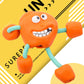 Dog Vocalization Molar Teeth Bite Resistant Rubber Ball Anti-Boring Toy