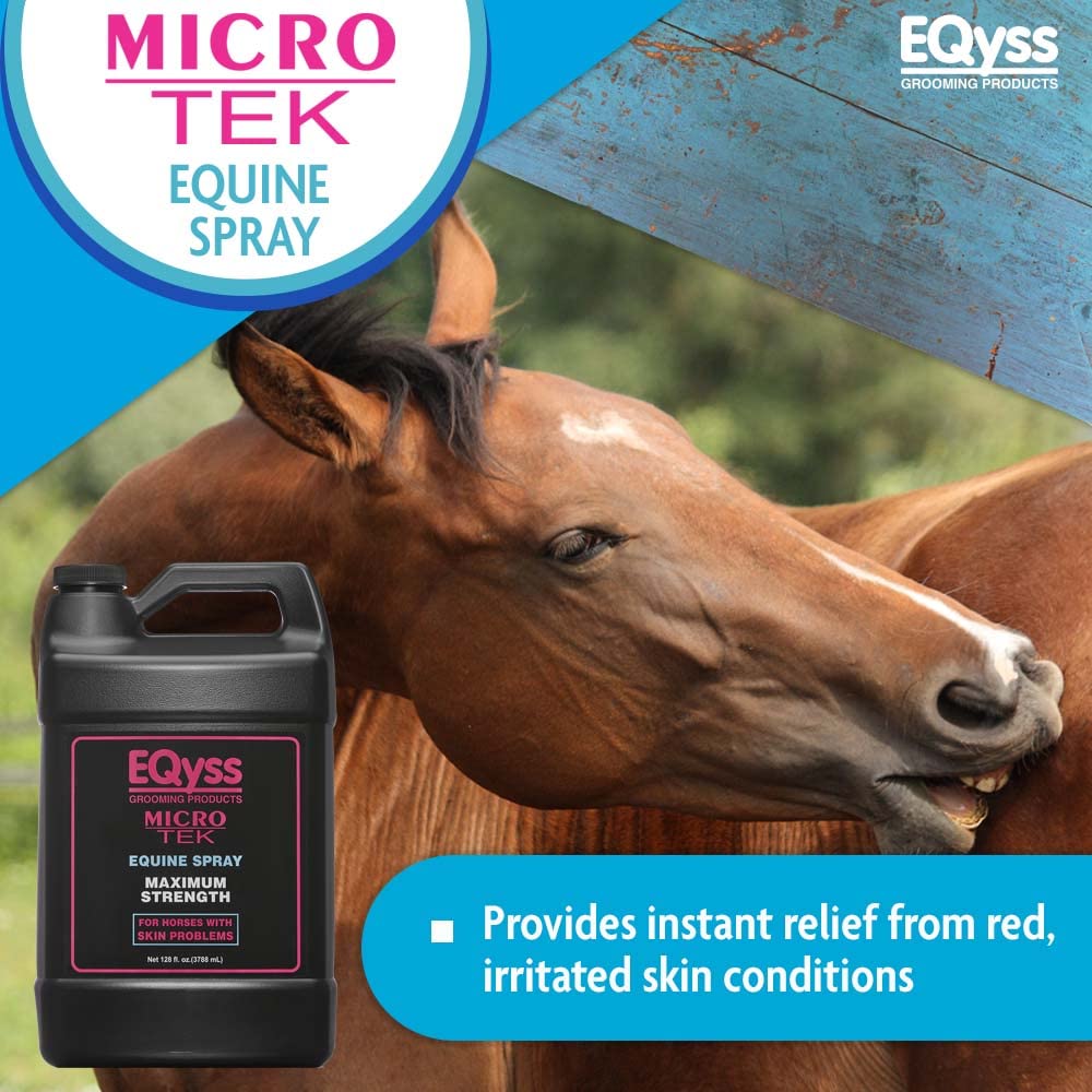 EQyss Micro-Tek Equine Spray Gallon pH Balanced Horse Skin Coat Care