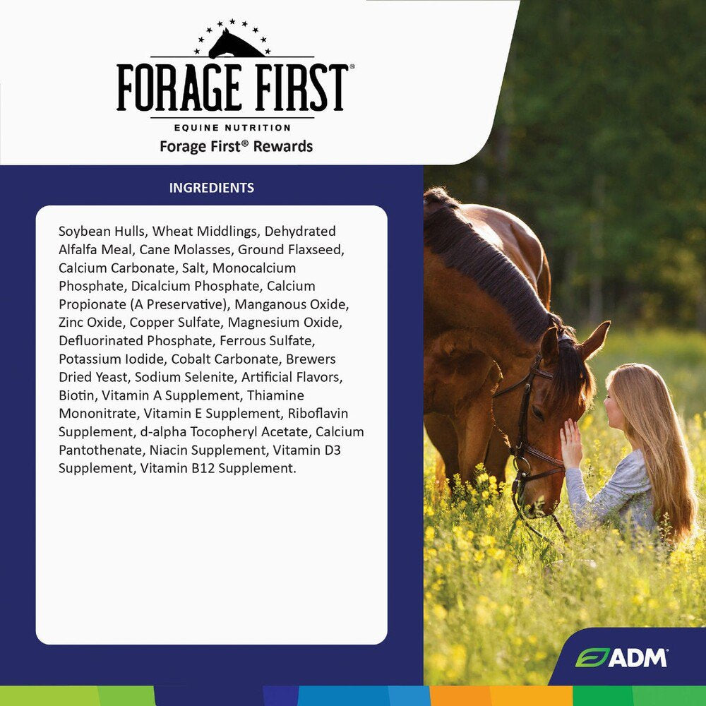 ADM Forage First Horse Rewards Apple Flavored Horse Treat 3lbs.