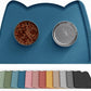 Silicone Pet Feeding Mat – Waterproof Non-Slip Bowl Mat, 36 Options