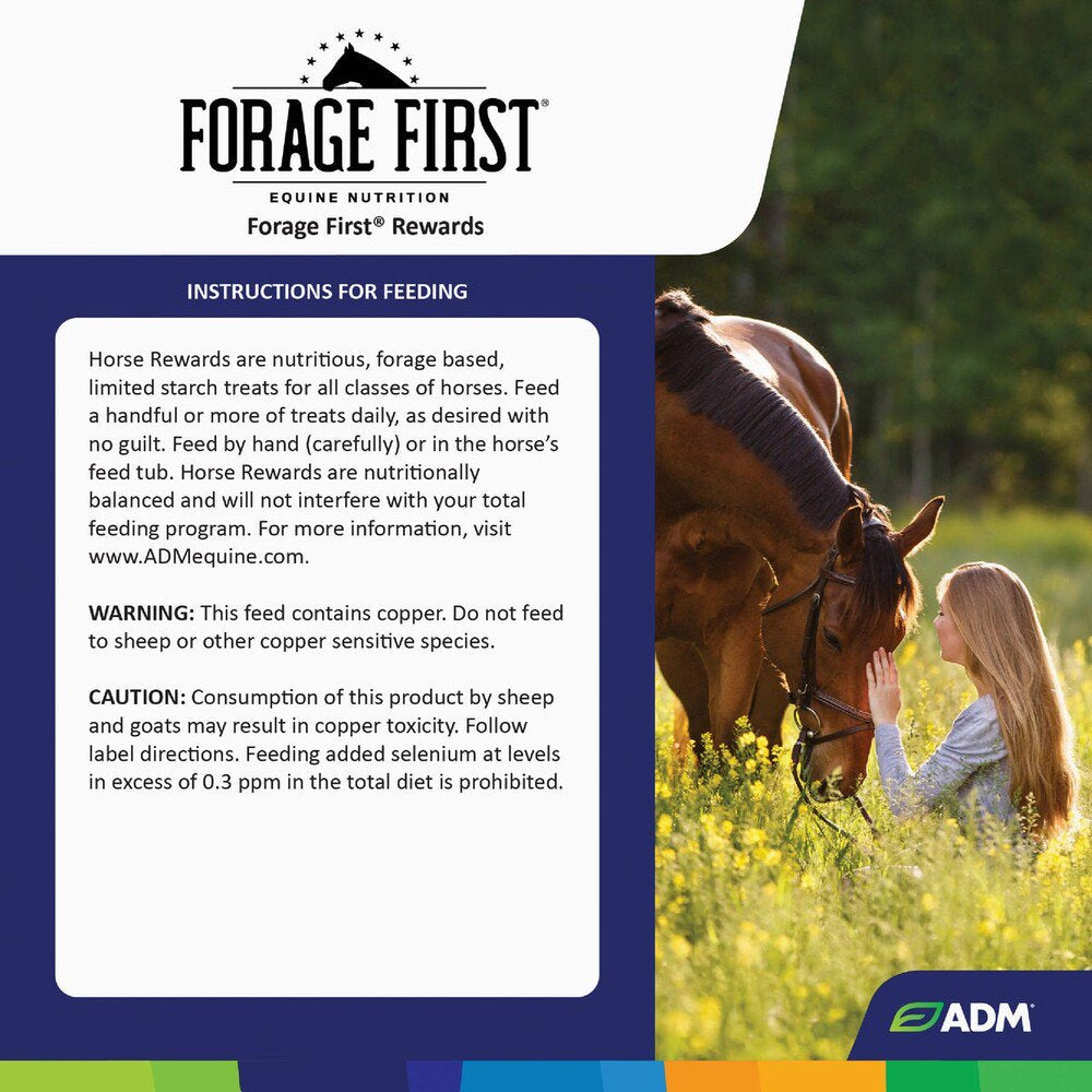 ADM Forage First Horse Rewards Apple Flavored Horse Treat 3lbs.