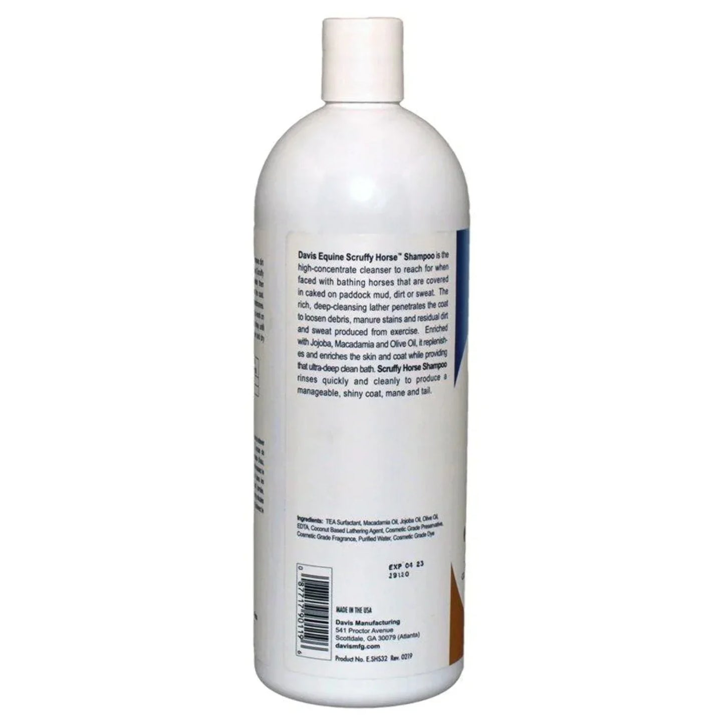 Horse Grooming Bundle Davis Scruffy Shampoo 32oz and Mane & Tail Brush