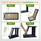 50-Inch Heavy Duty Cat Tree for Large Cats with Scratching Board & Condos