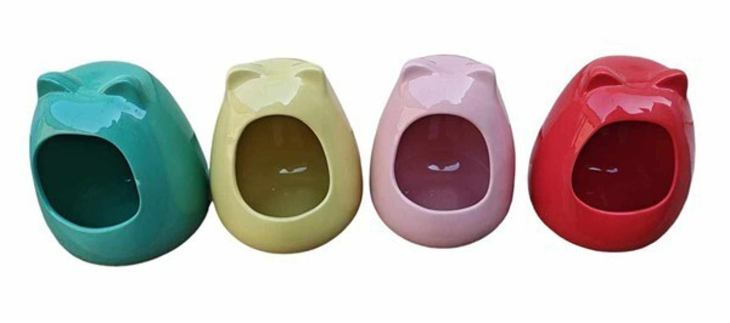 Ceramic Dust House  "Chilly House Original " by PNC - Large-(Lavender Blue)