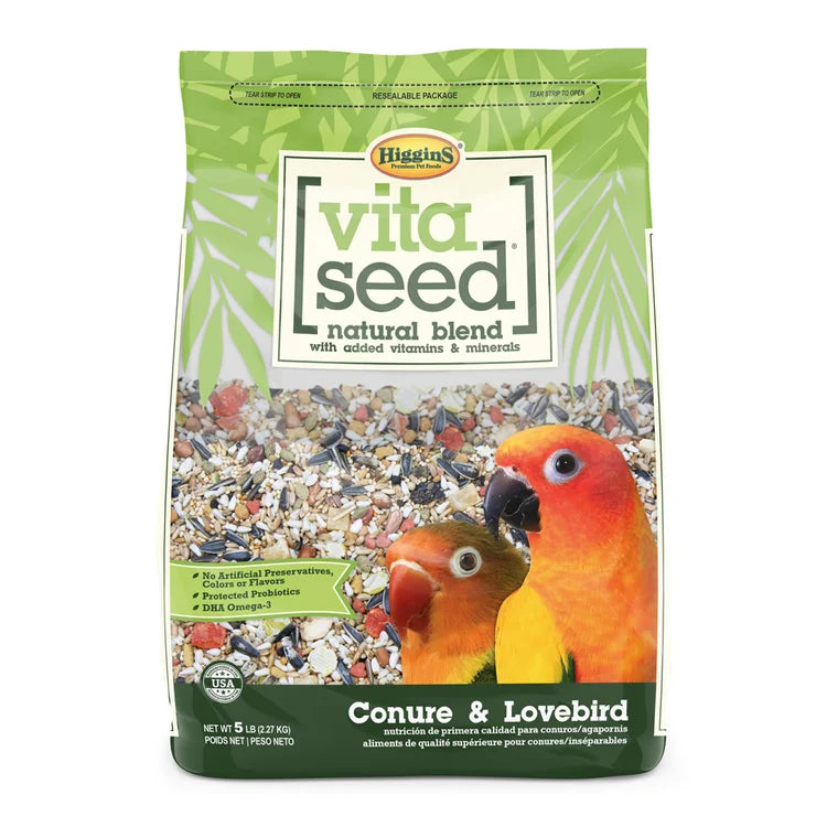 Lovebird Care Bundle 6” Cuttlebone, Mineral Grit, VetRx & Lovebird Food Small Birds