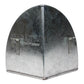 Little Giant Galvanized Hanging Corner Poultry Feeder Space-Saving Chicken Farm