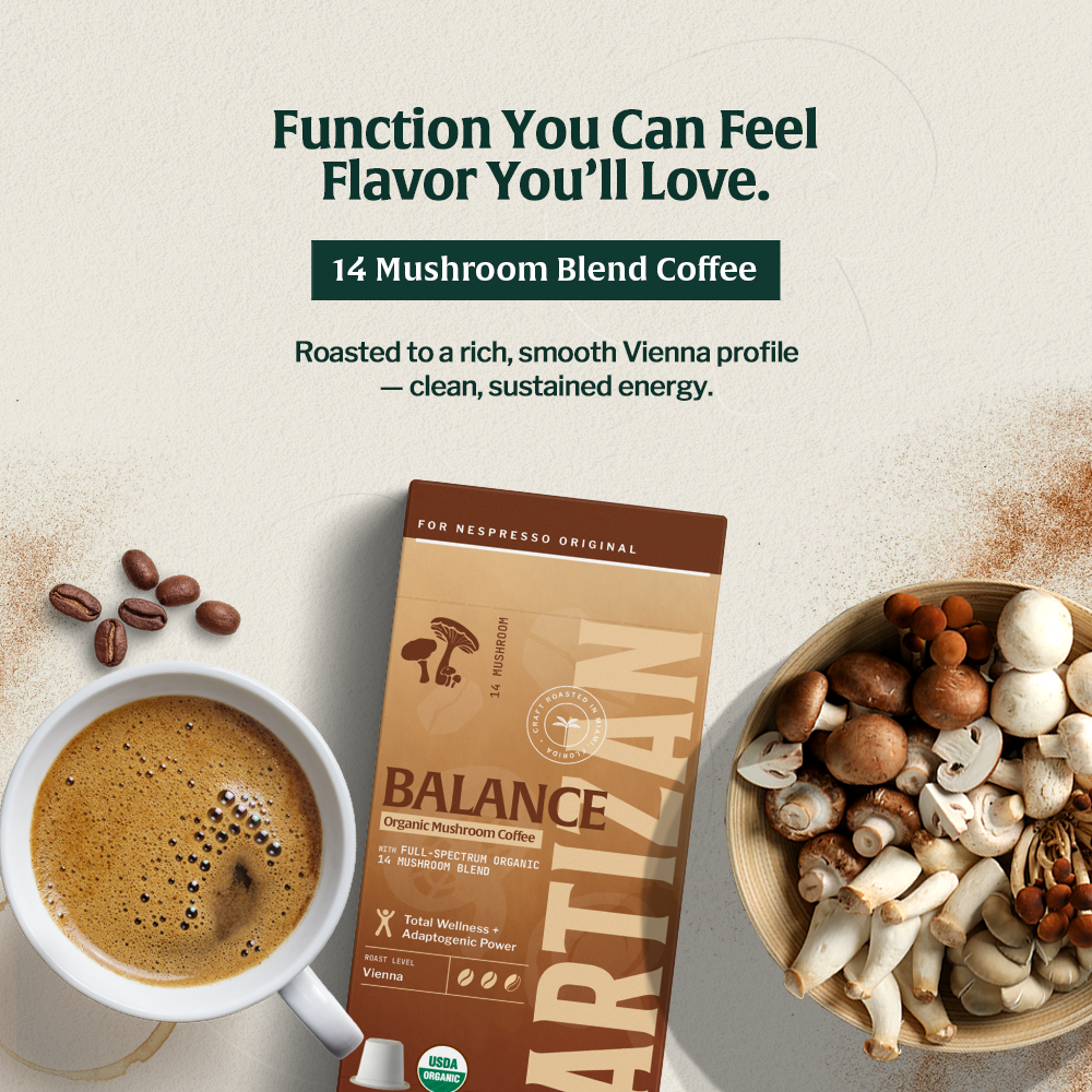 Organic Mushroom 14 - Espresso
