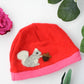 Squirrel Cashmere Hat - Newborn