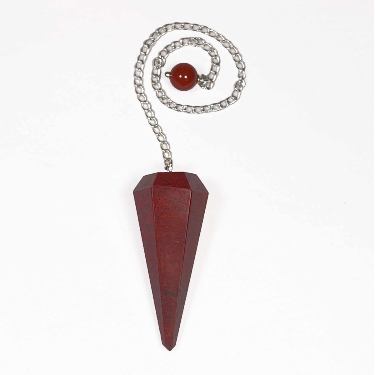 Red Jasper Pendulum 6 sided point