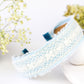 Amelia Lace and Linen Headband