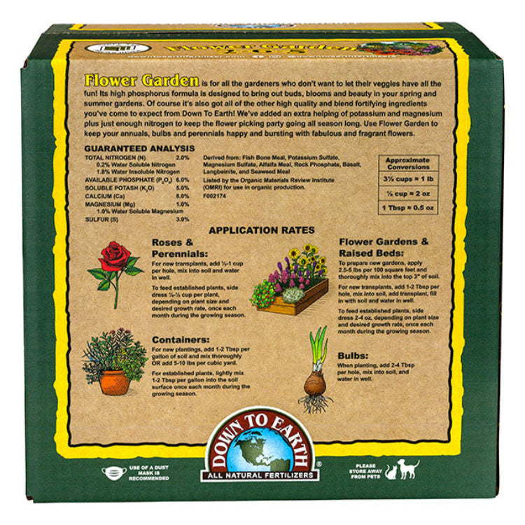 Jardín de flores de la Tierra 2-6-5