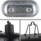 15" Dual Reptile Light Fixture w/ 100W UVA UVB & Ceramic Heat Lamp