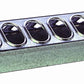 Miller Galvanized Slide Top Poultry Feeder for Chickens & Birds 18"