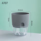 Automatic Water-Absorbing Flower Pot Plastic Resin Transparent Flower Pot