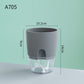 Automatic Water-Absorbing Flower Pot Plastic Resin Transparent Flower Pot