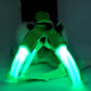 Dog Leashing Vest With Led Illuminated Chest Back