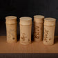 The Four Gentlemen | Hand-Carved Bamboo Tea Caddy