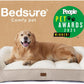 Bedsure Supportmax Orthopedic Dog Bed – Extra-Thick Bolster Sofa