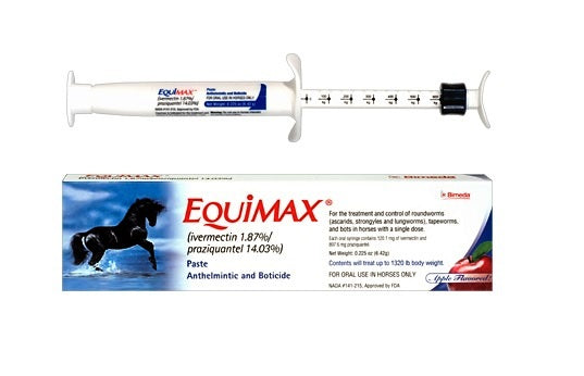 Equimax Horse Wormer Tapes and All Major Parasites 1 Tube