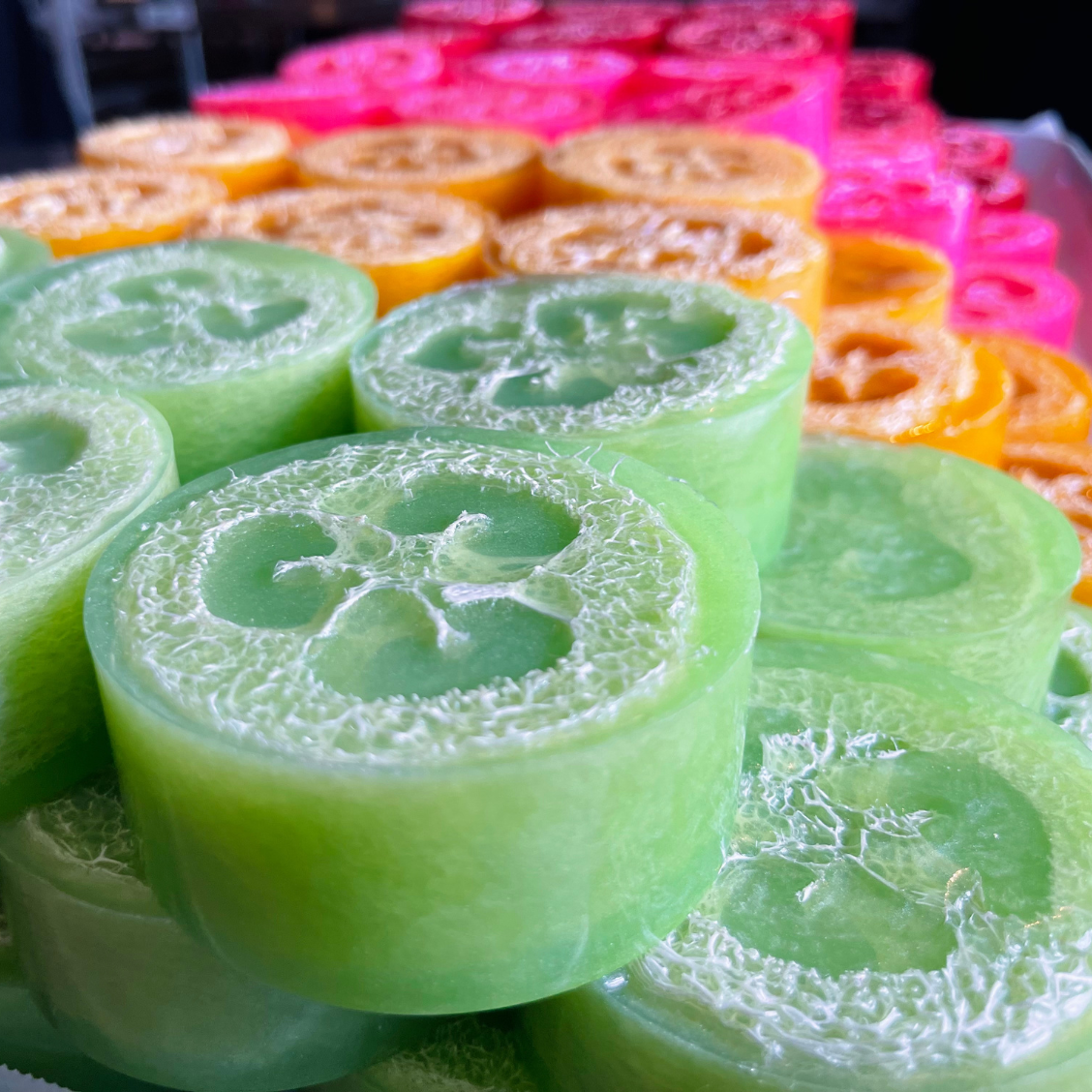 Loofah Soap - Honeysuckle Kisses