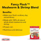 Durvet Fancy Flock Mealworm & Cricket Bird Treats High Protein Chicken Treats 16 oz.