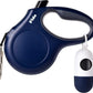 16ft Retractable Dog Leash with Dispenser and Poop Bags
