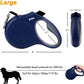 16ft Retractable Dog Leash with Dispenser and Poop Bags
