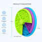 Slow Food Bowl Anti Choking Cat Bowl Dog Basin Puzzle Feeder Healthy Pet Rotating Game Board Pet Products