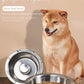Pet Slow Food Stainless Steel Bowl And Tableware