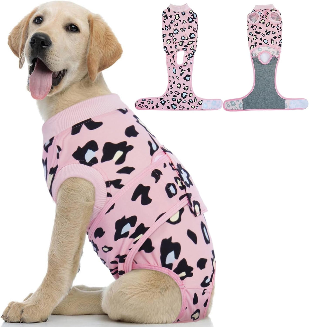 Dog Recovery Onesie Suit After Surgery – 4 Colors, XS–2XL