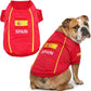Parisian Pet Breathable Mesh Soccer Jersey for Dogs, XS–5XL