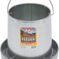 Miller Galvanized Hanging Chicken Feeder 12 lb Metal Poultry Feed Dispenser